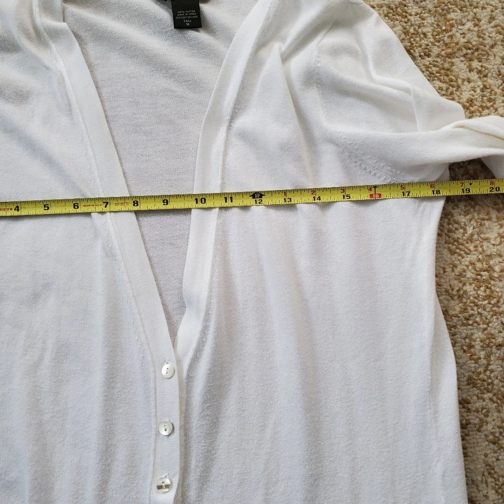 EDDIE BAUER Lightweight Longline Cardigan With Pockets M Tall